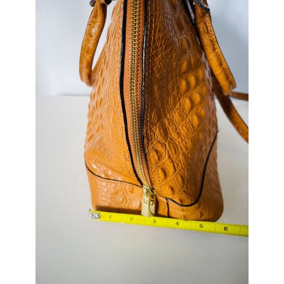 M&R Moda in Pelle Firenze Italy Leather Bag - Picture 12 of 14